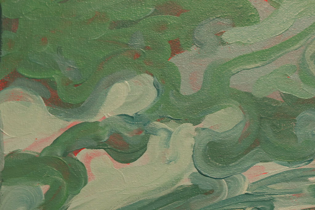Ducks in Water Original Painting