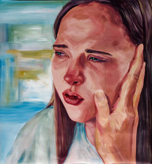 The last tear - Original Painting